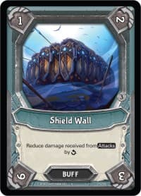 Shield Wall (Unclaimed) - Kindred - Lightseekers TCG card