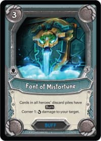 Font of Misfortune (Unclaimed) - Kindred - Lightseekers TCG card