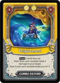 Enlightenment (Claimed) - Kindred - Lightseekers TCG card