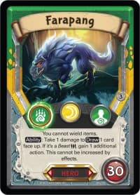Farapang (Claimed) - Kindred - Lightseekers TCG card