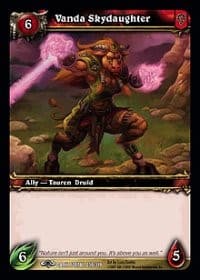 Vanda Skydaughter - Dark Portal - WoW card