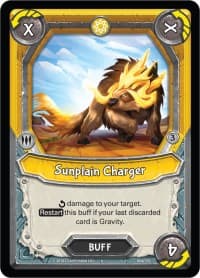 Sunplain Charger (Claimed) - Kindred - Lightseekers TCG card