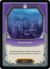 Graveyard (Claimed) - Kindred - Lightseekers TCG card