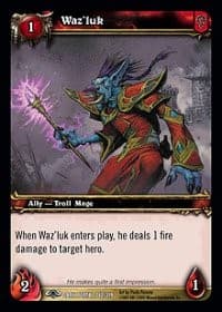 Waz'luk - Dark Portal - WoW card