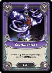Covetous Shade (Claimed) - Kindred - Lightseekers TCG card