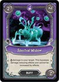 Spectral Widow (Unclaimed) - Kindred - Lightseekers TCG card