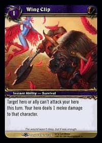 Wing Clip - Dark Portal - WoW card