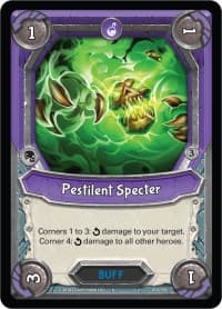 Pestilent Specter (Unclaimed) - Kindred - Lightseekers TCG card