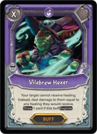 Vilebrew Hexer (Unclaimed) - Kindred - Lightseekers TCG card