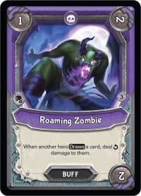 Roaming Zombie (Unclaimed) - Kindred - Lightseekers TCG card