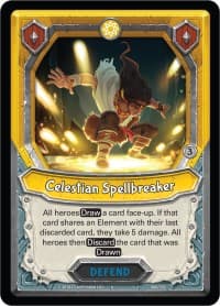 Celestian Spellbreaker (Claimed) - Kindred - Lightseekers TCG card