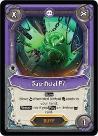 Sacrificial Pit (Claimed) - Kindred - Lightseekers TCG card