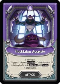 Dusktalon Assassin (Claimed) - Kindred - Lightseekers TCG card