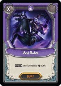 Veil Rider (Claimed) - Kindred - Lightseekers TCG card