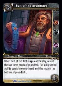 Belt of the Archmage - Dark Portal - WoW card