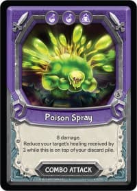Poison Spray (Unclaimed) - Kindred - Lightseekers TCG card
