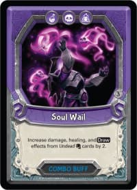 Soul Wail (Claimed) - Kindred - Lightseekers TCG card