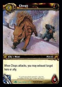 Chops - Dark Portal - WoW card