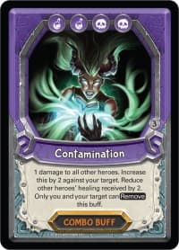 Contamination (Claimed) - Kindred - Lightseekers TCG card