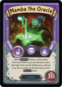 Mamba the Oracle (Unclaimed) - Kindred - Lightseekers TCG card