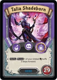 Talia Shadeborn (Claimed) - Kindred - Lightseekers TCG card