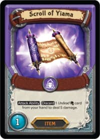 Scroll of Yiama (Claimed) - Kindred - Lightseekers TCG card