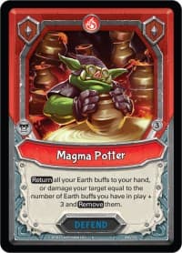Magma Potter (Claimed) - Kindred - Lightseekers TCG card