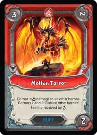 Molten Terror (Unclaimed) - Kindred - Lightseekers TCG card