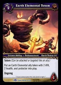 Earth Elemental Totem - Dark Portal - WoW card