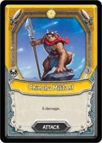 Chimchu Militant (Unclaimed) - Kindred - Lightseekers TCG card