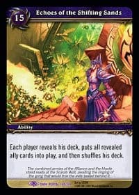 Echoes of the Shifting Sands - Dark Portal - WoW card
