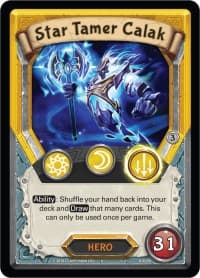 Star Tamer Calak (Unclaimed) - Kindred - Lightseekers TCG card