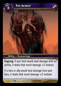 Fel Armor - Dark Portal - WoW card