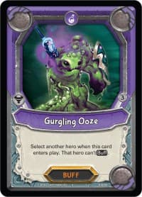 Gurgling Ooze (Claimed) - Kindred - Lightseekers TCG card