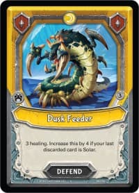 Dusk Feeder (Claimed) - Kindred - Lightseekers TCG card