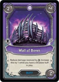 Wall of Bones (Unclaimed) - Kindred - Lightseekers TCG card