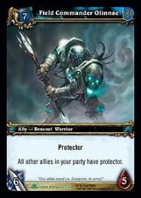 Field Commander Olinnae - Dark Portal - WoW card
