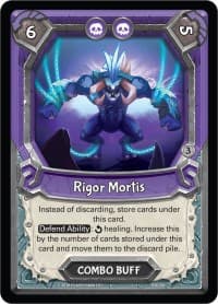 Rigor Mortis (Claimed) - Kindred - Lightseekers TCG card