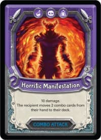 Horrific Manifestation (Unclaimed) - Kindred - Lightseekers TCG card
