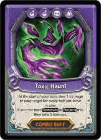 Toxic Haunt (Claimed) - Kindred - Lightseekers TCG card