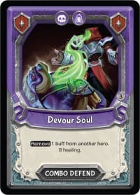 Devour Soul (Claimed) - Kindred - Lightseekers TCG card