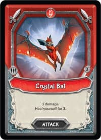 Crystal Bat (Claimed) - Kindred - Lightseekers TCG card