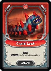 Crystal Leech (Claimed) - Kindred - Lightseekers TCG card