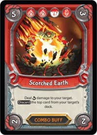 Scorched Earth (Claimed) - Kindred - Lightseekers TCG card