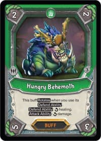 Hungry Behemoth (Unclaimed) - Kindred - Lightseekers TCG card