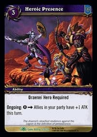 Heroic Presence - Dark Portal - WoW card