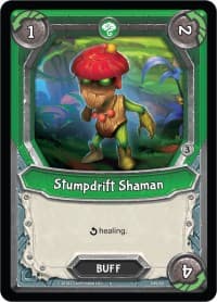 Stumpdrift Shaman (Claimed) - Kindred - Lightseekers TCG card