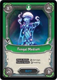 Fungal Medium (Claimed) - Kindred - Lightseekers TCG card
