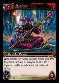 Kralnor - Dark Portal - WoW card