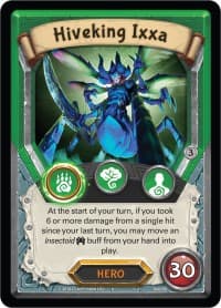 Hiveking Ixxa (Claimed) - Kindred - Lightseekers TCG card